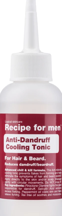 ANTI-DANDRUFF COOLING TONIC - HAIR & BEARD>Receipe For Men Online