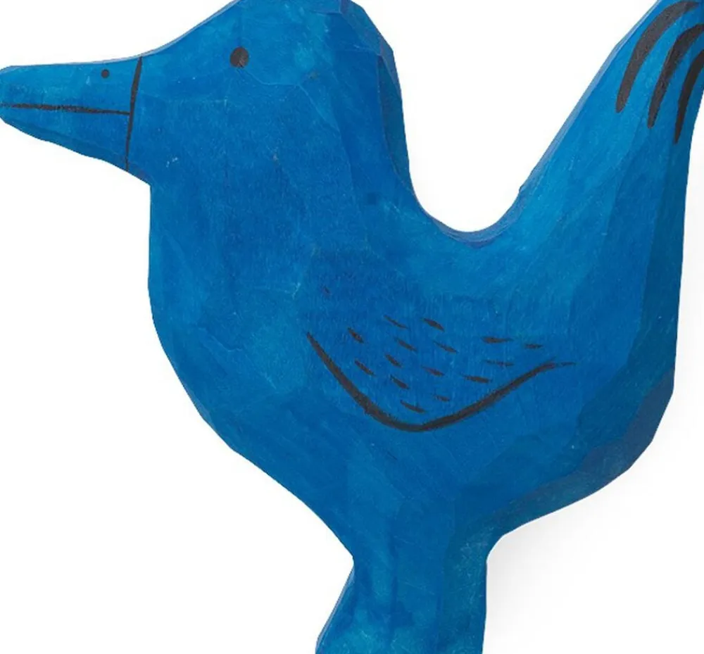 Ferm Living Anton Bird Hook - Blue Hot