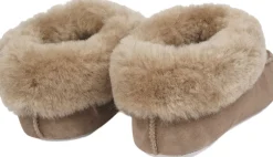 API - DOUBLE FACED SHEARLING HIGH SLIPPERS><noscript><img width=