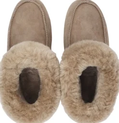 API - DOUBLE FACED SHEARLING HIGH SLIPPERS><noscript><img width=
