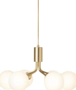 Apiales 6, brushed brass / opal>Nuura New