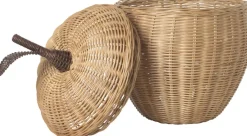 Børn Ferm Living Apple Braided Storage - Small - Natural