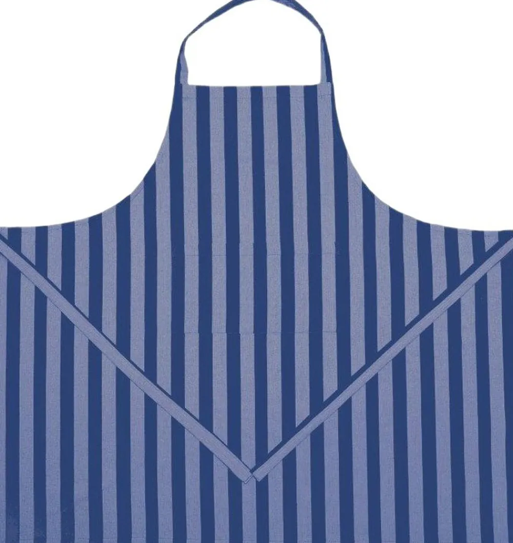 Magasin du Nord Collection Apron 105x100 cm BIRK -Stripe blue