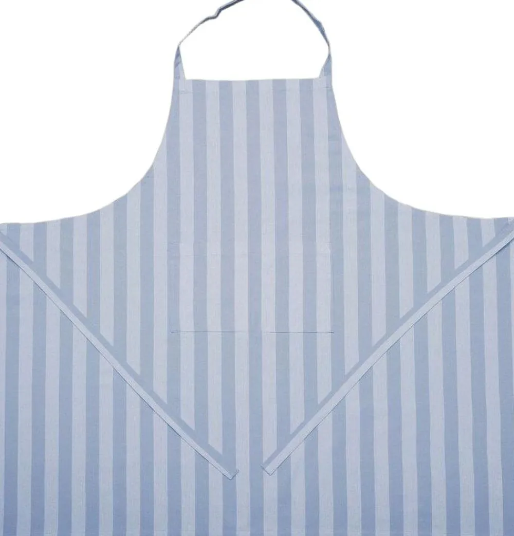 Magasin du Nord Collection Apron 105x100 cm BIRK- Stripe light blue