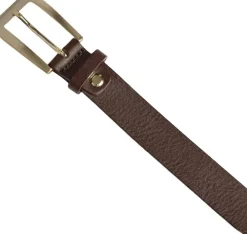 Markberg ArcadeMBG Belt Dark brown w/br. gold