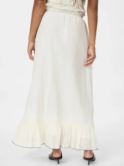 Neo Noir Ariella Crepe Skirt Creme Best