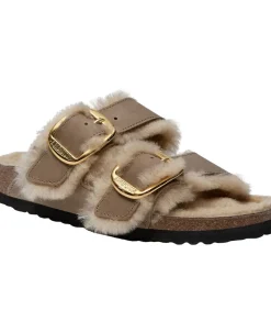 Arizona BB Shearling LEOI Tabacco Br LAF>Birkenstock