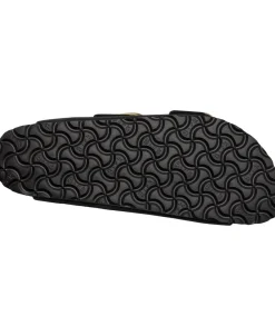 Dame Birkenstock Arizona Big Buckle LENB black gold