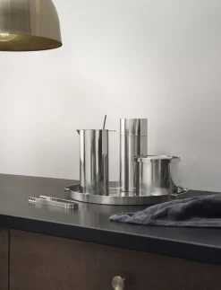 Stelton Arne Jacobsen martini mixer med mixer ske 1 l, steel