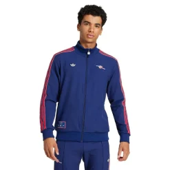 adidas Arsenal Icon Full Zip Sweatshirts Blå Sale