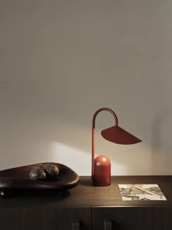 Ferm Living Arum Portable Lamp - Oxide Red Clearance