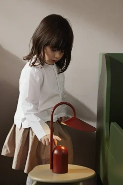 Ferm Living Arum Portable Lamp - Oxide Red Clearance