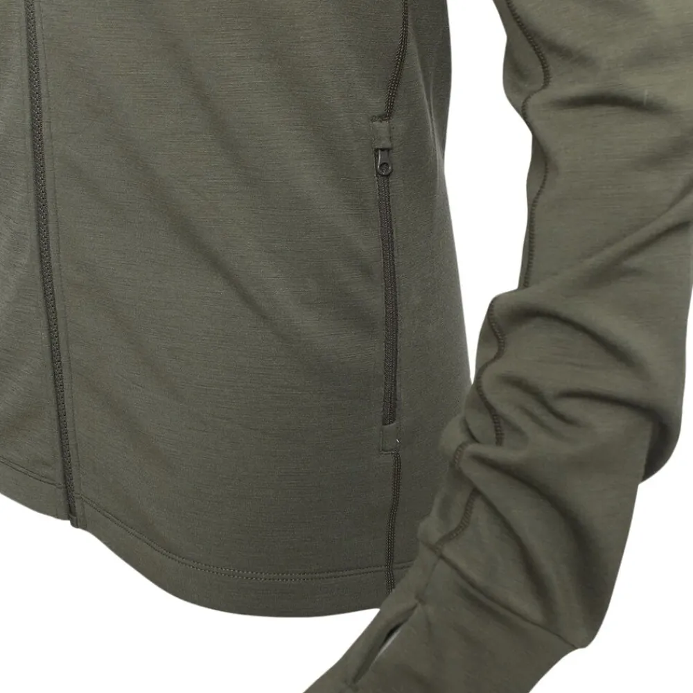 Asivik Adventure Mid uldfleece, herre Grøn Hot