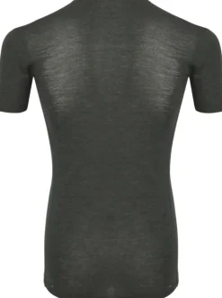 M Wool T-shirt, Pine><noscript><img width=