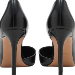MANGO Asymmetrical heeled shoes Black Best