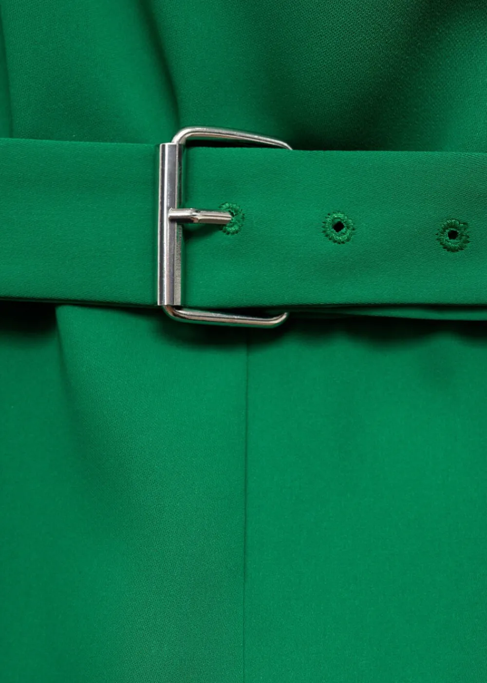 Asymmetrical long jumpsuit with bel>MANGO Online