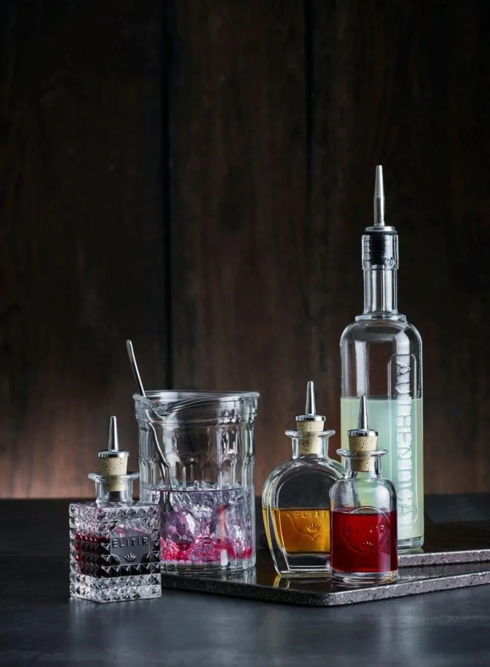 Authentica flaske med skænkeprop klar 50 cl.>Luigi Bormioli Hot