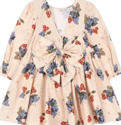 Konges Sløjd AVI LS BOW DRESS GOTS M00141 Sale