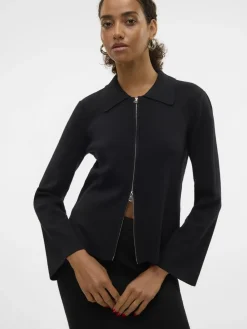 Aware AWHANNA LS KNIT CARDIGAN NOOS Black Outlet