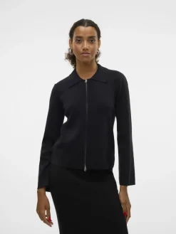 Aware AWHANNA LS KNIT CARDIGAN NOOS Black Outlet