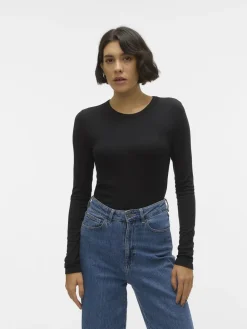 Aware AWIRWINA LS O-NECK TOP NOOS Black Sale