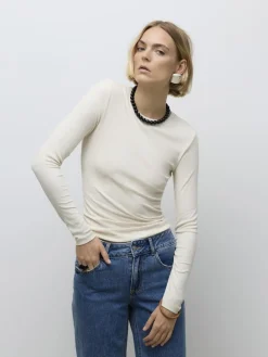 Aware AWIRWINA LS O-NECK TOP NOOS Birch Best