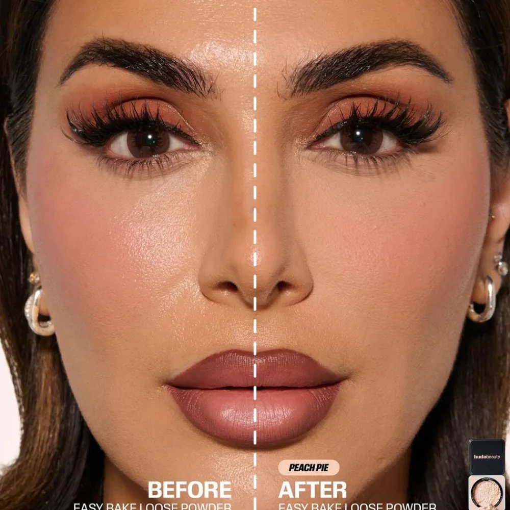 Huda Beauty Baby Bake Mini Easy Bake Loose Powder - Mini Easy Bake fastgørende løs Banana bread