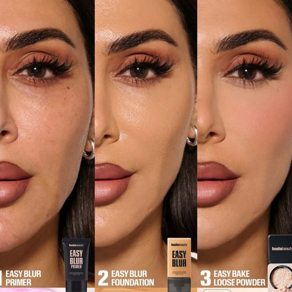 Huda Beauty Baby Bake Mini Easy Bake Loose Powder - Mini Easy Bake fastgørende løs Banana bread