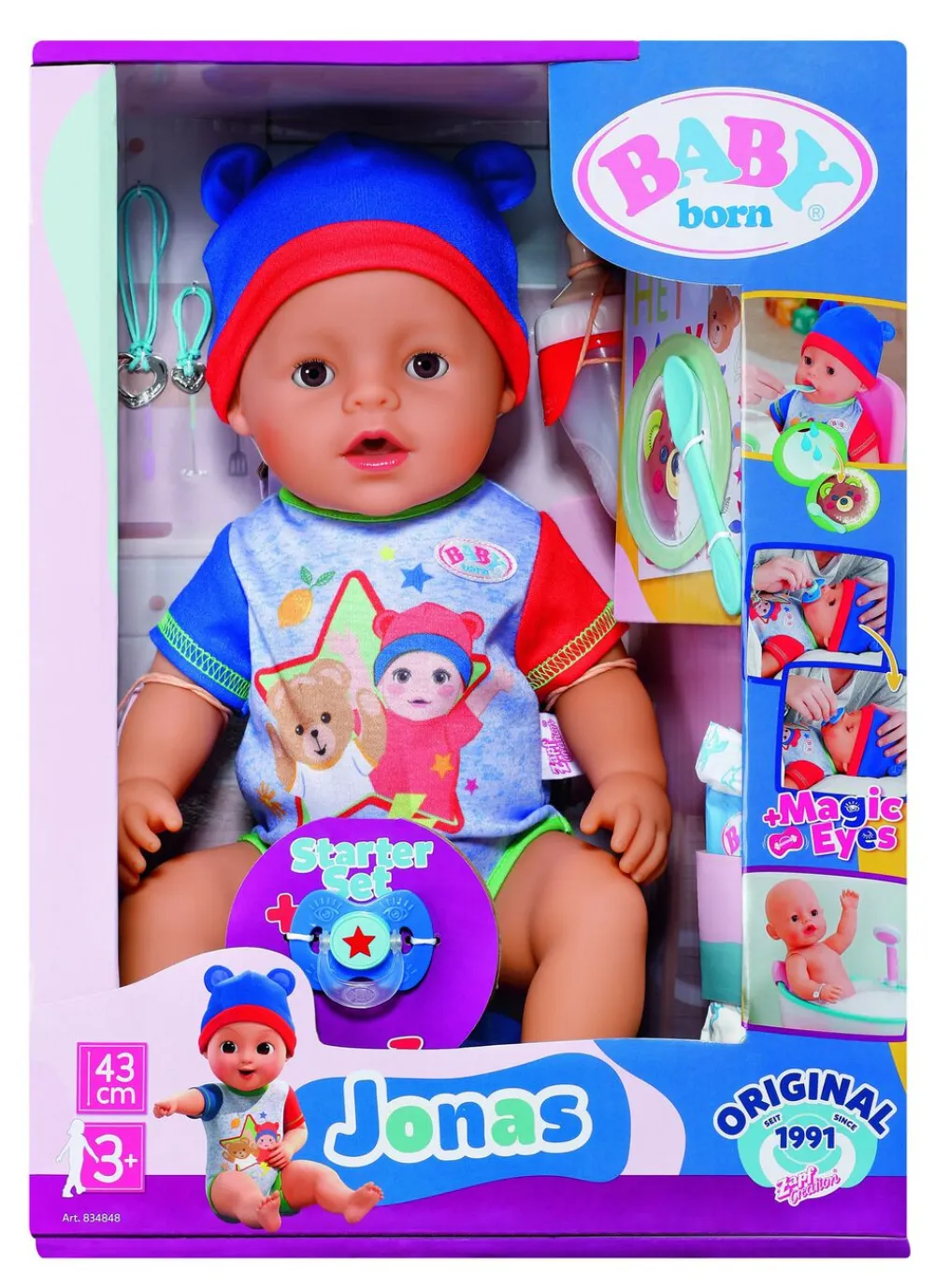 Børn BABY born Jonas 43cm