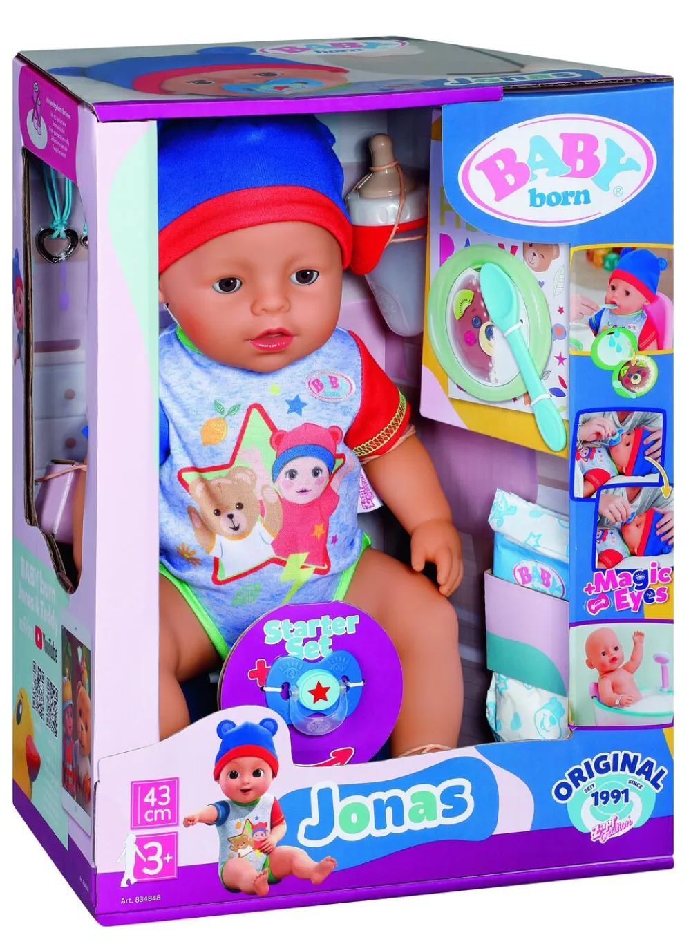 Børn BABY born Jonas 43cm