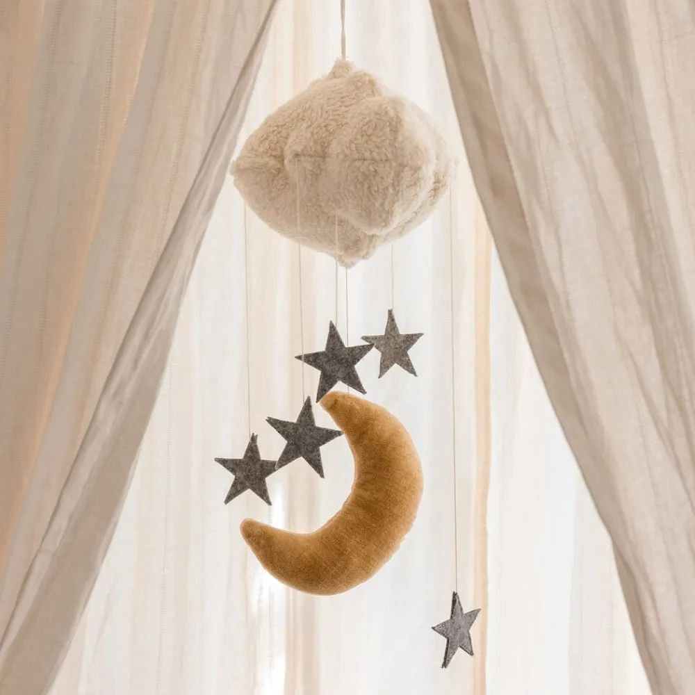 Børn Sebra Baby uro, moon & stars