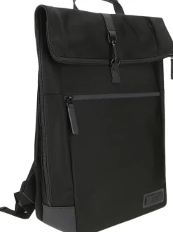 JOST Backpack Courier Rolltop Black nylon Hot