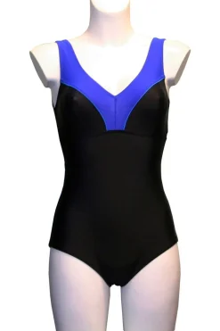 Lykke R BADEDRAGT M/LAVT BEN OG U-RYG Sort Discount