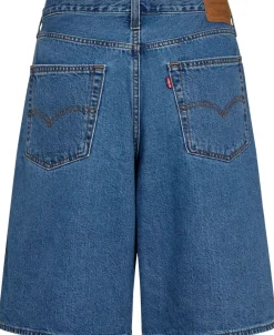 Levi's BAGGY DAD JORT FOOLISH LOVE Blå Hot