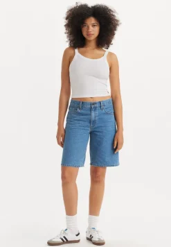 Levi's BAGGY DAD JORT FOOLISH LOVE Blå Hot