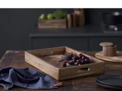 Bakke Sildeben 45,7 x 30,5 x 6,3 cm Akacietræ>Holm Online