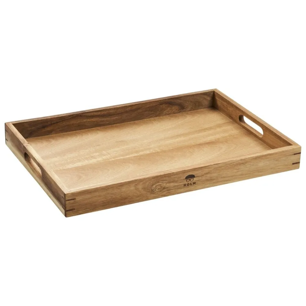 Holm Bakke 51x35x5 cm Akacietræ Hot