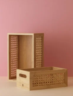 BAMBOO BOX opbevaringskasse W 20 cm bamboo><noscript><img width=