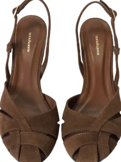 Anonymous Copenhagen Banie 50 stiletto Calf suede Coconut Best