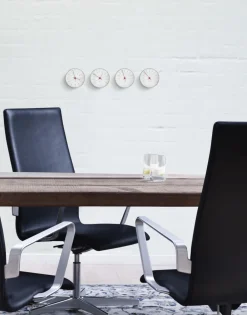 Arne Jacobsen Clocks Bankers Vægur, Ø 12 cm