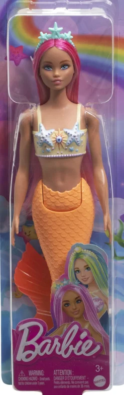 Mermaid Pink>Barbie Hot