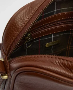 Dame Barbour Daphne Leather Crossbody Bag