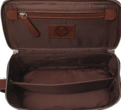 Saddler Barolo Toilettaske Brun Outlet