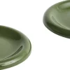 Barro Plate-Set of 2-Ø18-Green>Hay New
