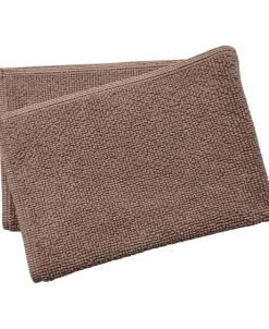 Bathmat stonewashed 60x90 taupe grey GOTS>Magasin du Nord Collection New