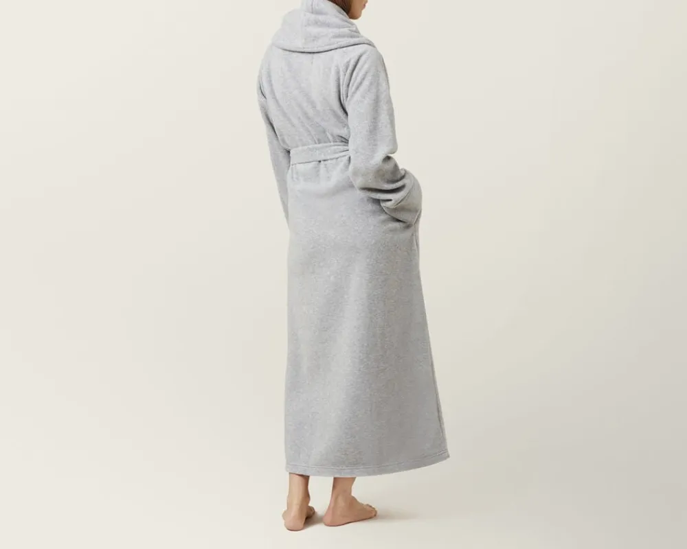 Dame Karmameju Skincare Bathrobe, Mount Everest, light grey