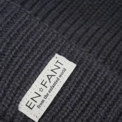 Color Kids Beanie w. Lining Ebony Clearance