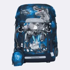 Beckmann of Norway Beckmann Classic Skoletaskesæt Tech rex Hot