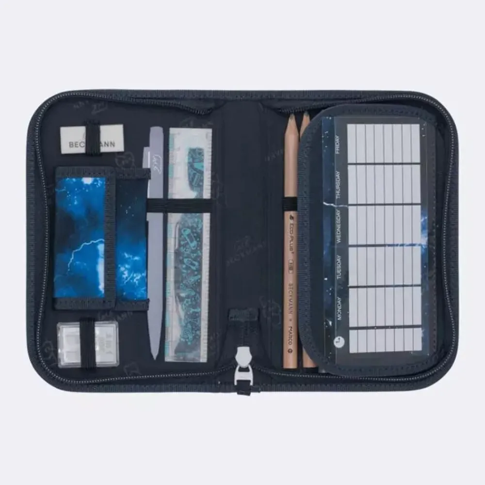 Beckmann of Norway Beckmann Classic Skoletaskesæt Tech rex Hot