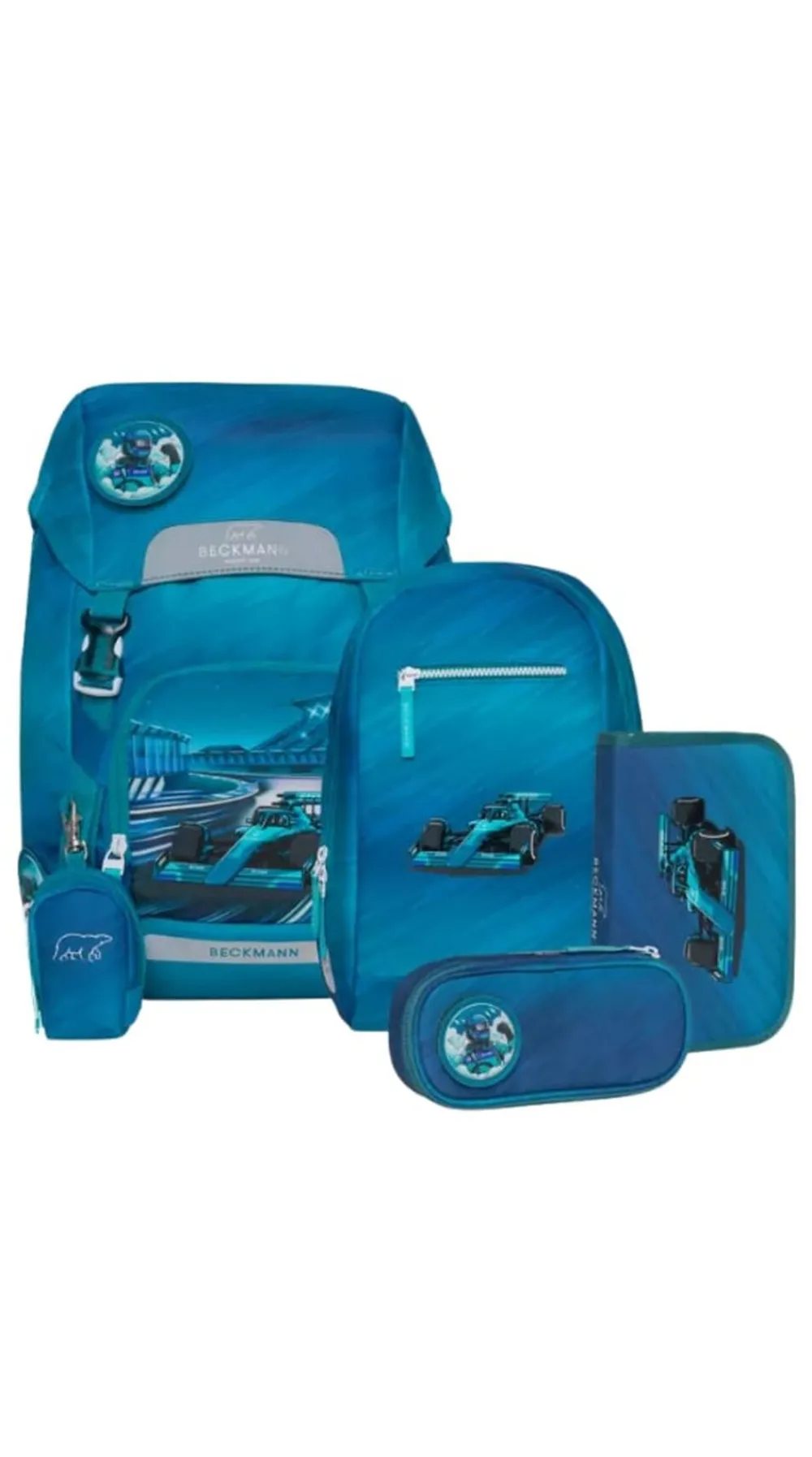 Beckmann of Norway Beckmann Classic Skoletaskesæt Racing